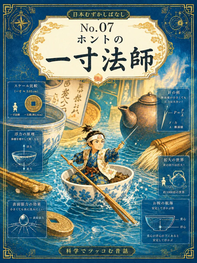 ホントの一寸法師の表紙