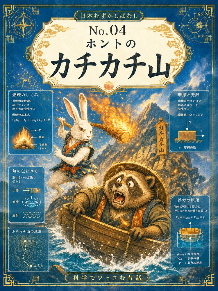 ホントのカチカチ山の表紙