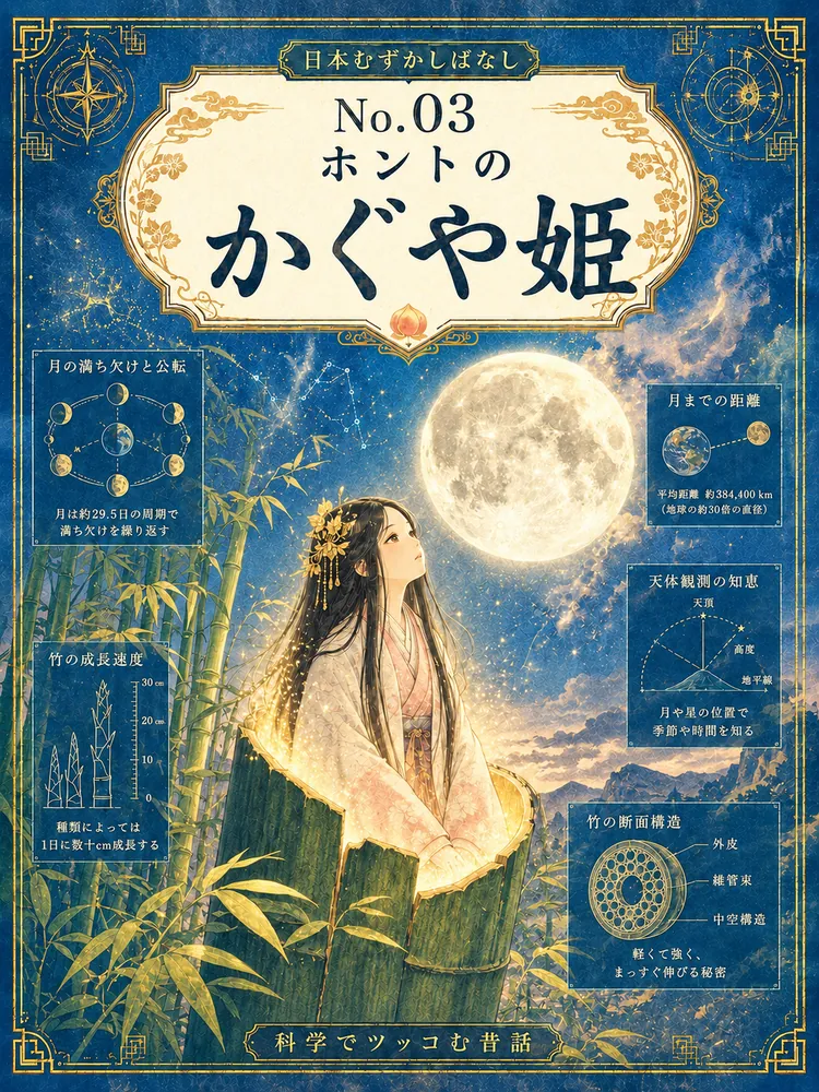 ホントのかぐや姫の表紙